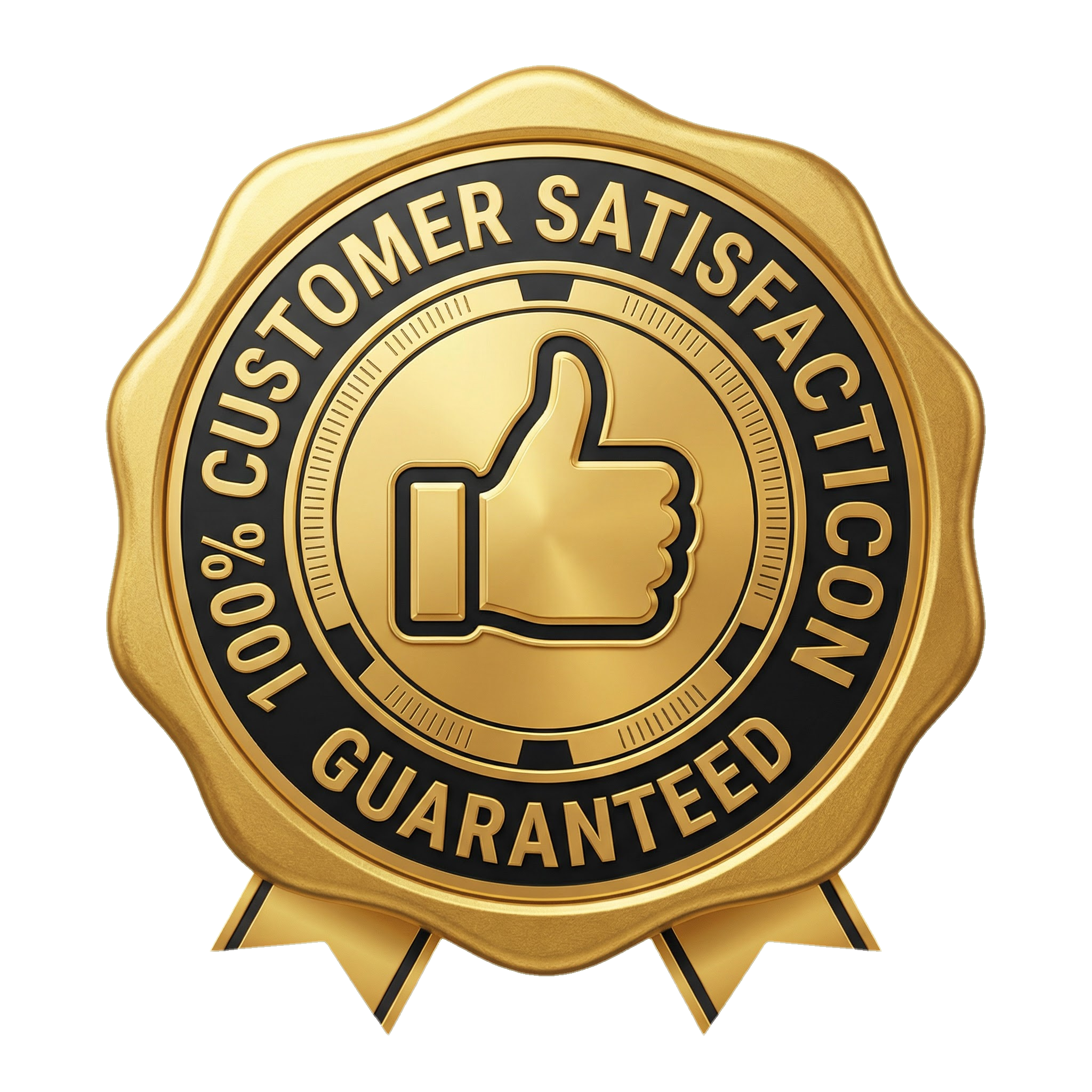 100% Customer Satisfaction Guaranteed