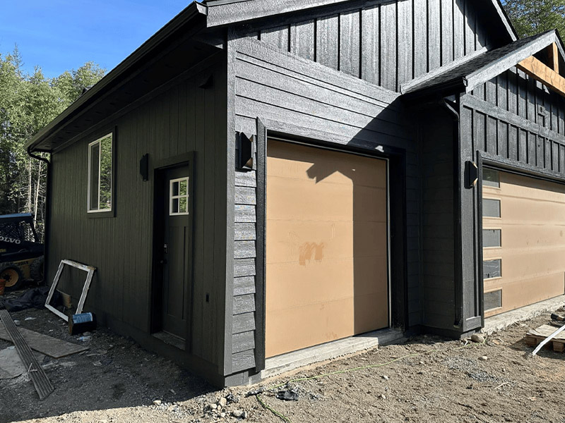 Gutter installation project 1